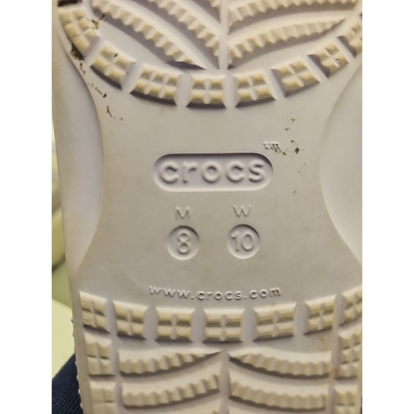 Crocs Womens Size  10  Classic  Lavender Fur Sure Slip On Sandal Comfort Shoes - Picture 5 of 6